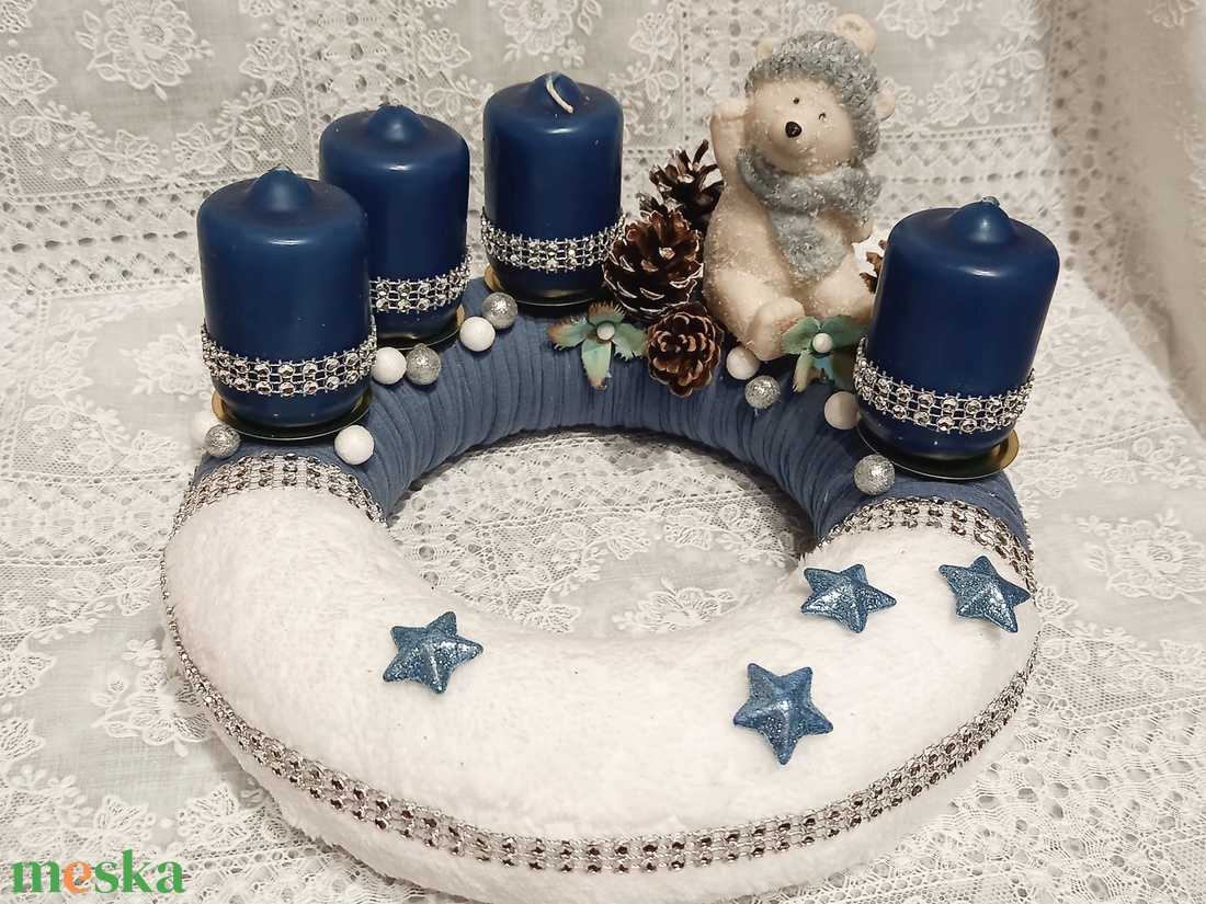 Macia adventi koszorú - karácsony - adventi díszek - adventi koszorú - Meska.hu Macia adventi koszorú - karácsony - adventi díszek - adventi koszorú - Meska.hu