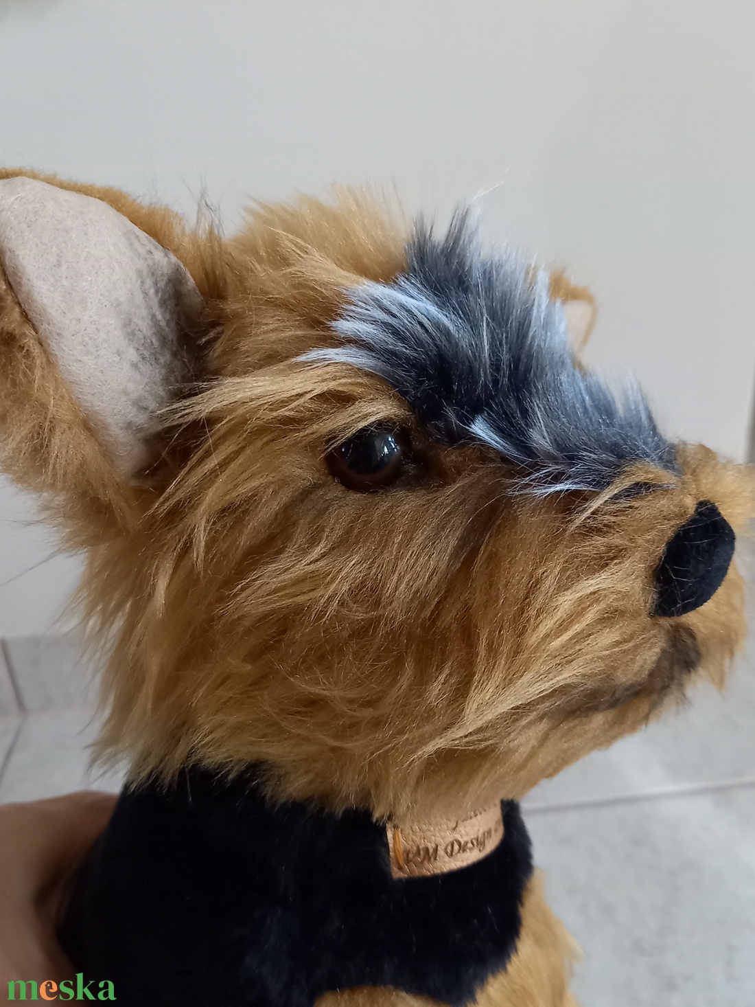 Egyedi kutya plüss - Yorkie  Yorkshire terrier - játék & sport - plüssállat & játékfigura - kutya - Meska.hu