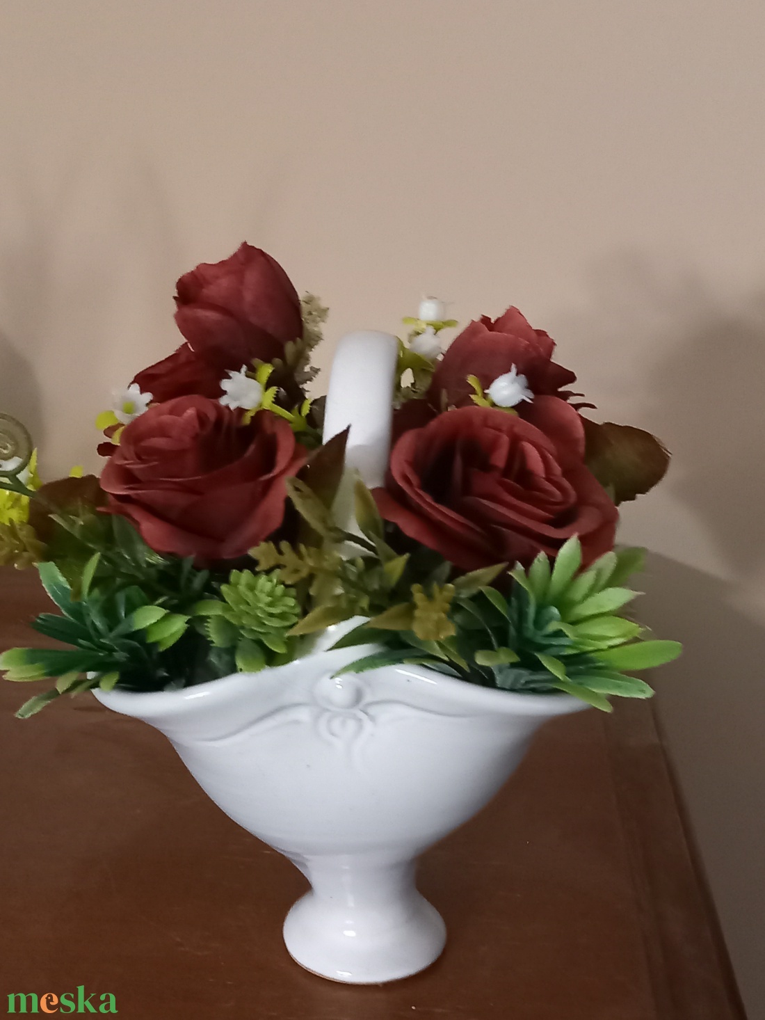 Asztaldísz anyák napjára - otthon & életmód - dekoráció - asztal és polc dekoráció - asztaldísz - Meska.hu