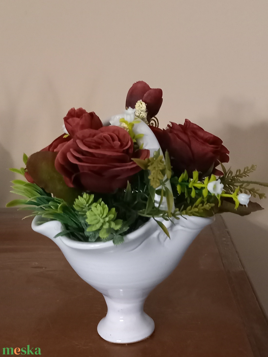 Asztaldísz anyák napjára - otthon & életmód - dekoráció - asztal és polc dekoráció - asztaldísz - Meska.hu