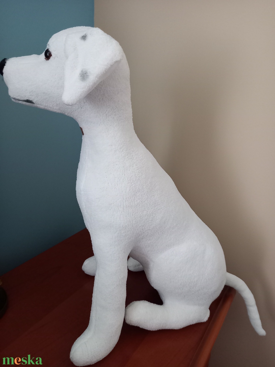 Egyedi plüss kutya XXL Argentin dog - játék & sport - plüssállat & játékfigura - kutya - Meska.hu Egyedi plüss kutya XXL Argentin dog - játék & sport - plüssállat & játékfigura - kutya - Meska.hu