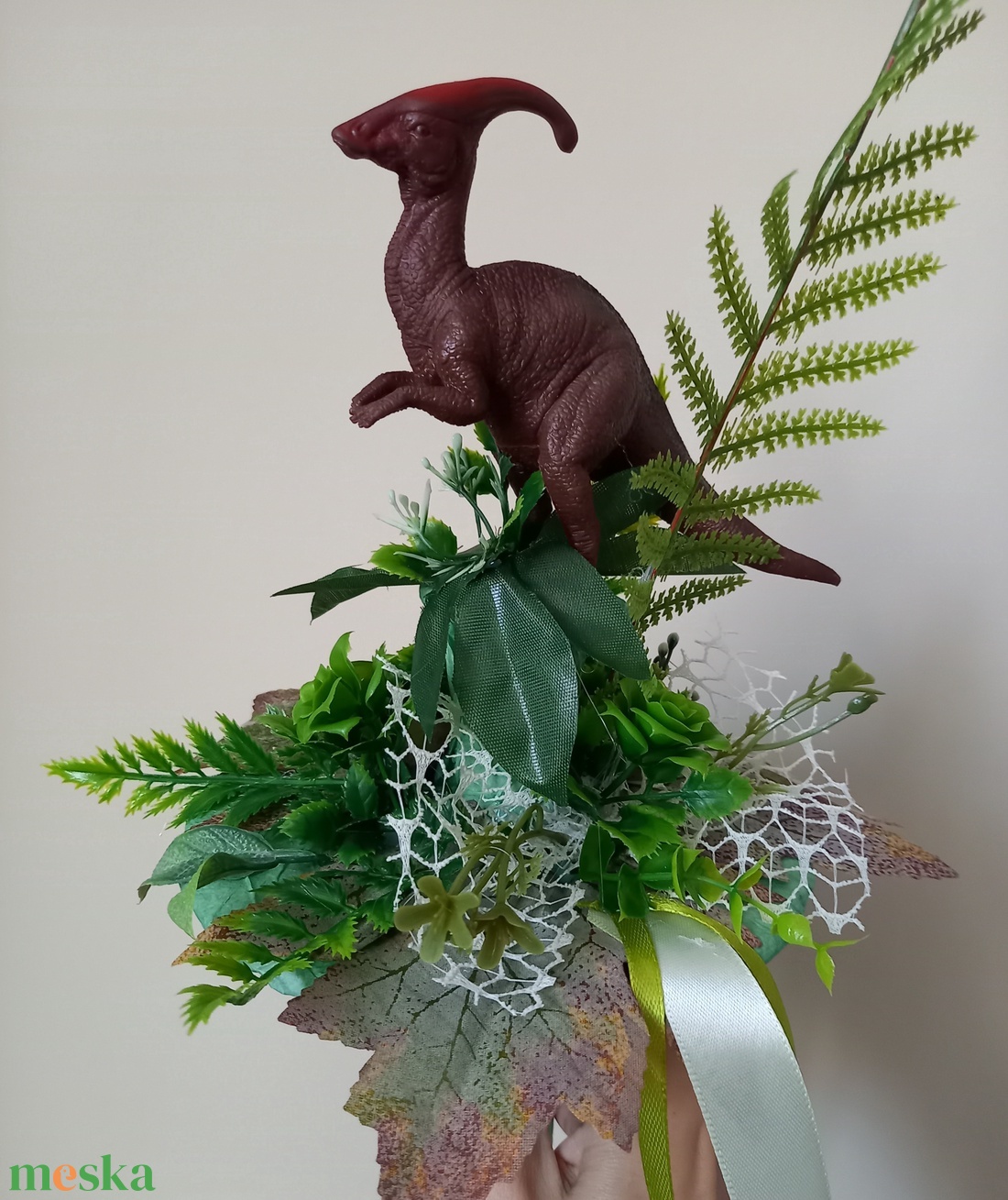 Dínós ovis ballagási örökcsokor - otthon & életmód - dekoráció - virágdísz és tartó - csokor & virágdísz - Meska.hu