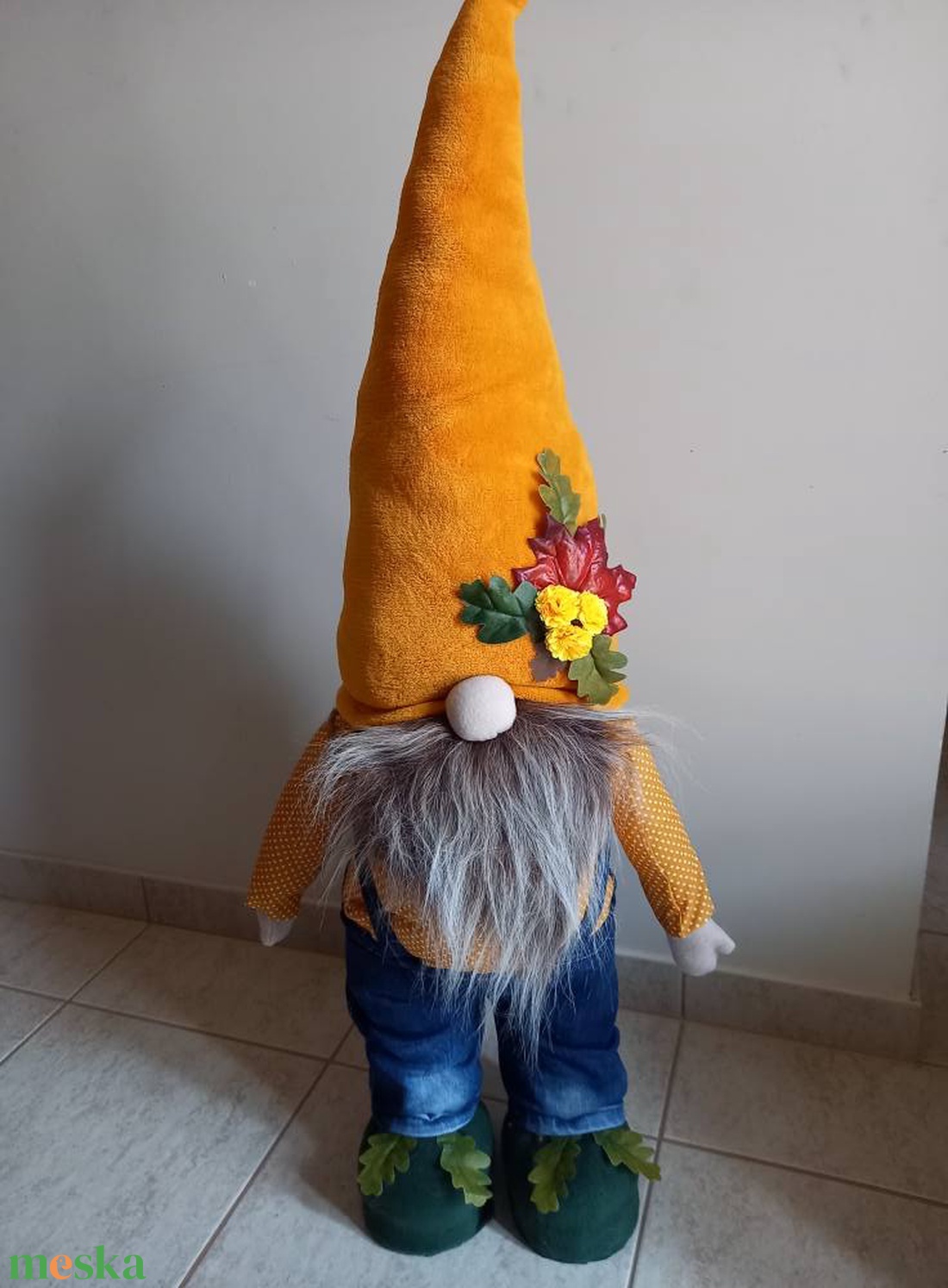 95 cm őszi borász manó - játék & sport - plüssállat & játékfigura - manó - Meska.hu 95 cm őszi borász manó - játék & sport - plüssállat & játékfigura - manó - Meska.hu