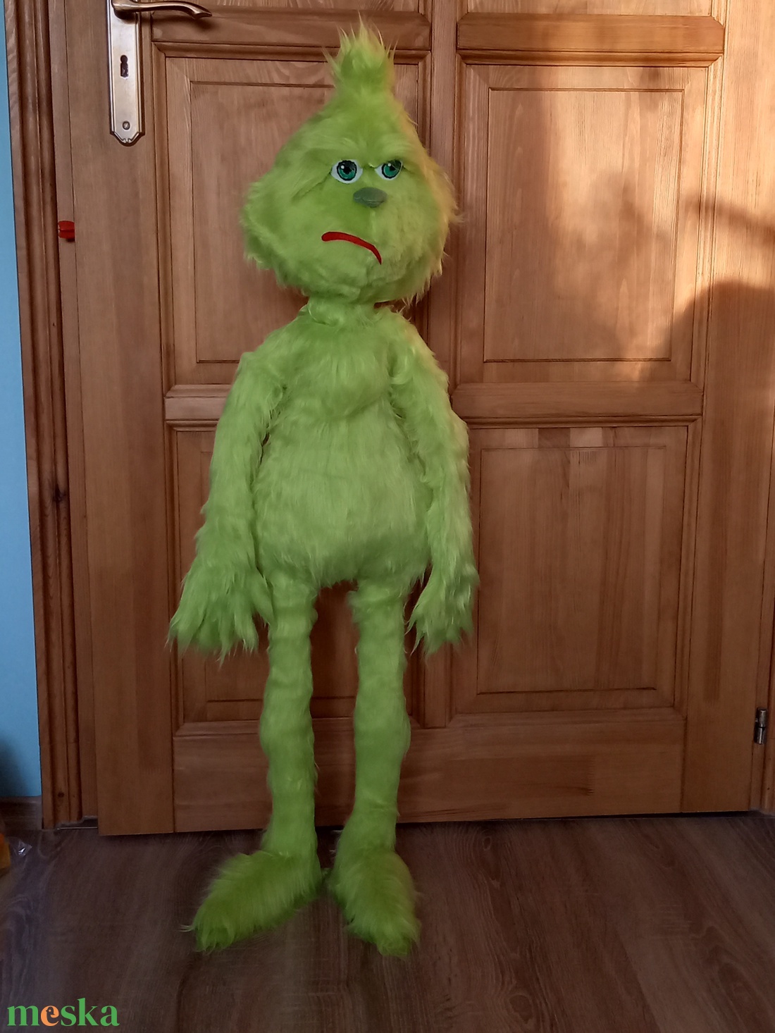 100 cm álló grincs jellegű lény - karácsony - karácsonyi lakásdekoráció - karácsonyi manók, figurák - Meska.hu