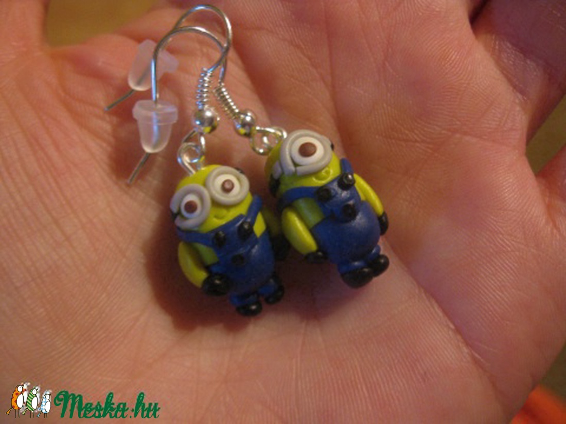Gru-Minion fülbevaló -  - Meska.hu