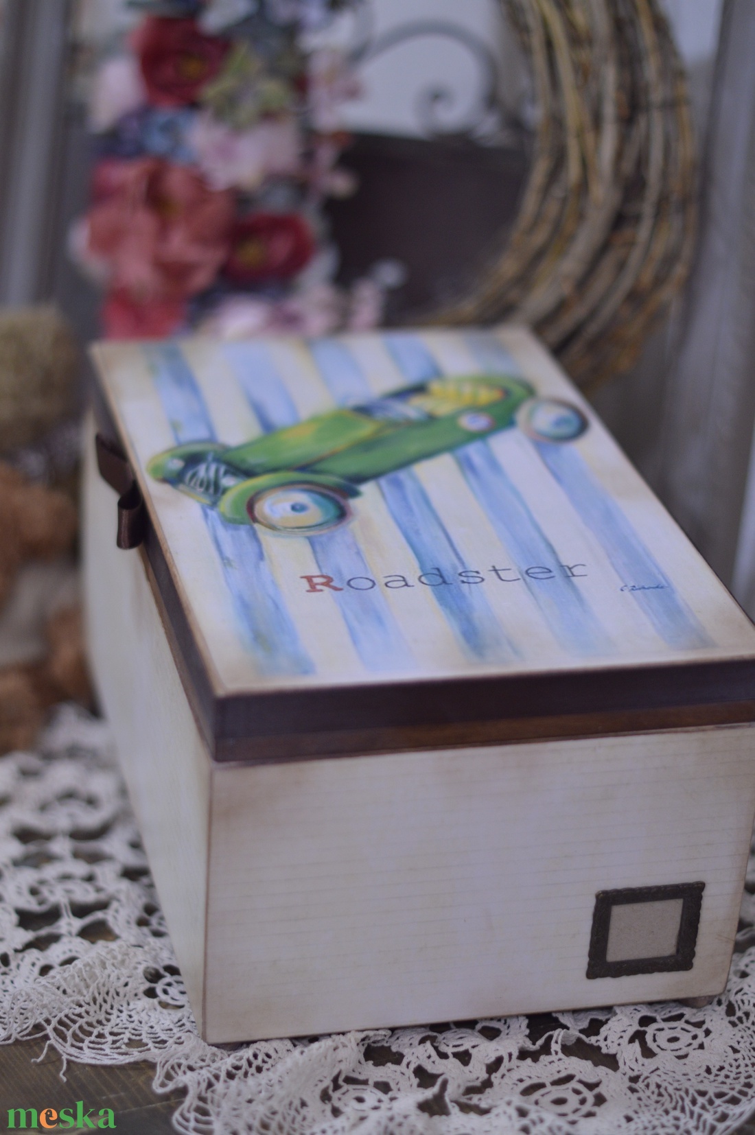 Baba kelengye doboz  - otthon & életmód - tárolás & rendszerezés - doboz - Meska.hu