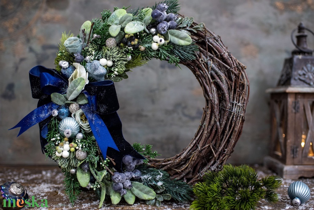 Adventi kopogtató , koszorú - karácsony - adventi díszek - adventi koszorú - Meska.hu
