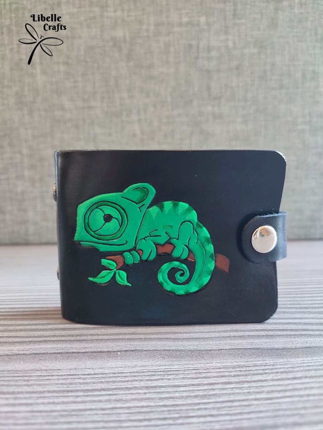 Kaméleonos igazolványtartó 2. - táska & tok - pénztárca & más tok - kártyatartó & irattartó - Meska.hu