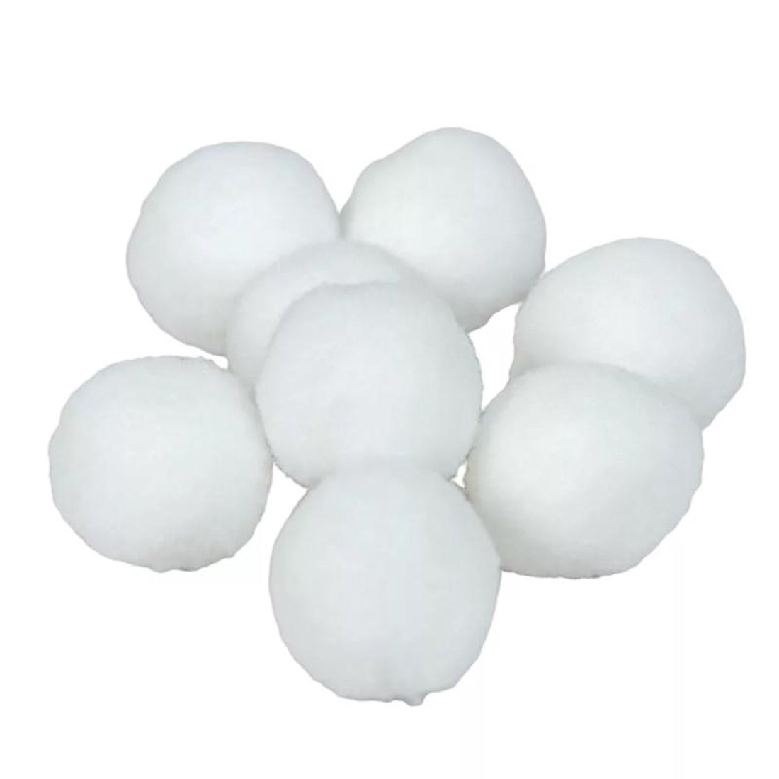 2 cm-es kashmir golyó 10 db-os kiszerelés - fehér - kellékek & szerszámok - dekorációs kellékek - egyéb kellékek - Meska.hu