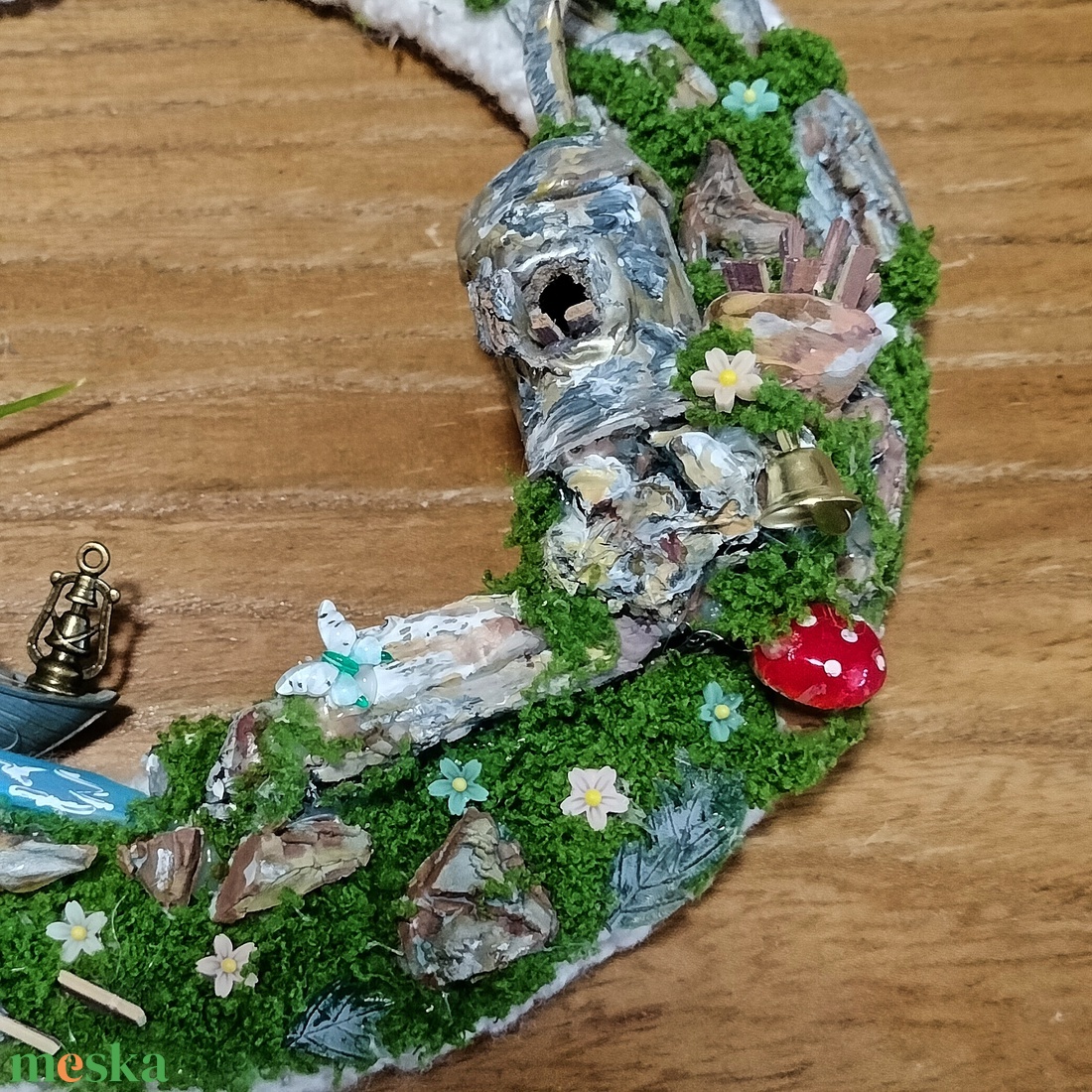 Ködös hajnal, meleg otthon - otthon & életmód - dekoráció - ajtó- és ablak dekoráció - ajtódísz & kopogtató - Meska.hu