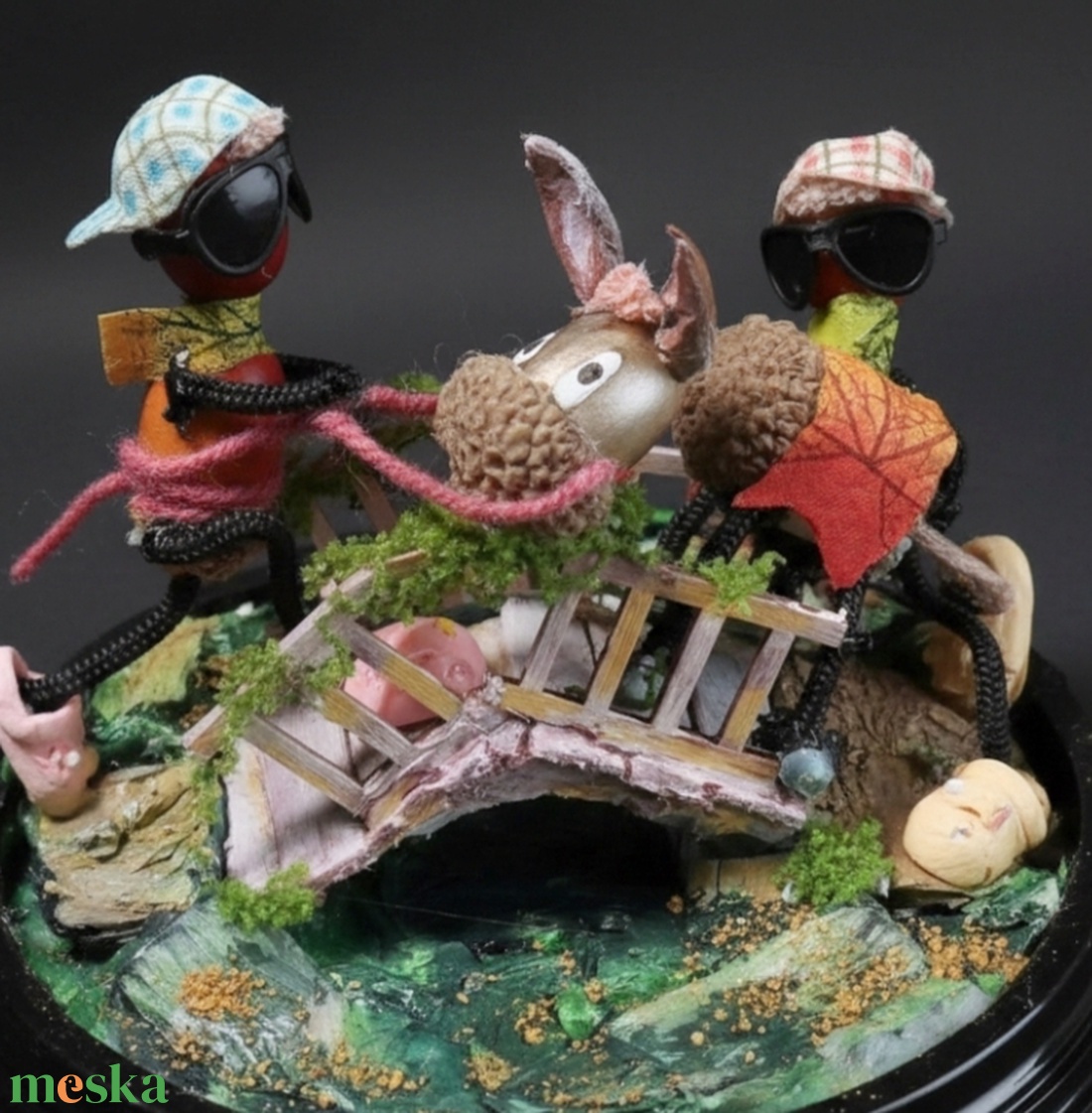 Makk-misszió  - otthon & életmód - dekoráció - asztal és polc dekoráció - asztaldísz - Meska.hu