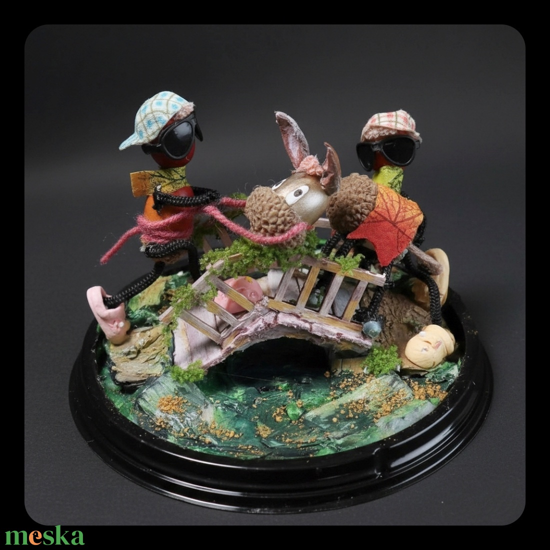 Makk-misszió  - otthon & életmód - dekoráció - asztal és polc dekoráció - asztaldísz - Meska.hu