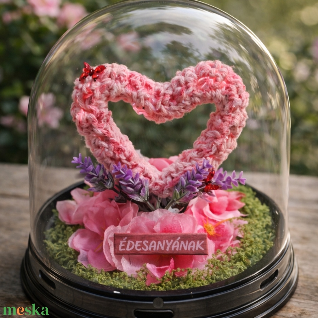 Anyaknapi örök szív  - otthon & életmód - bútor - asztal - Meska.hu