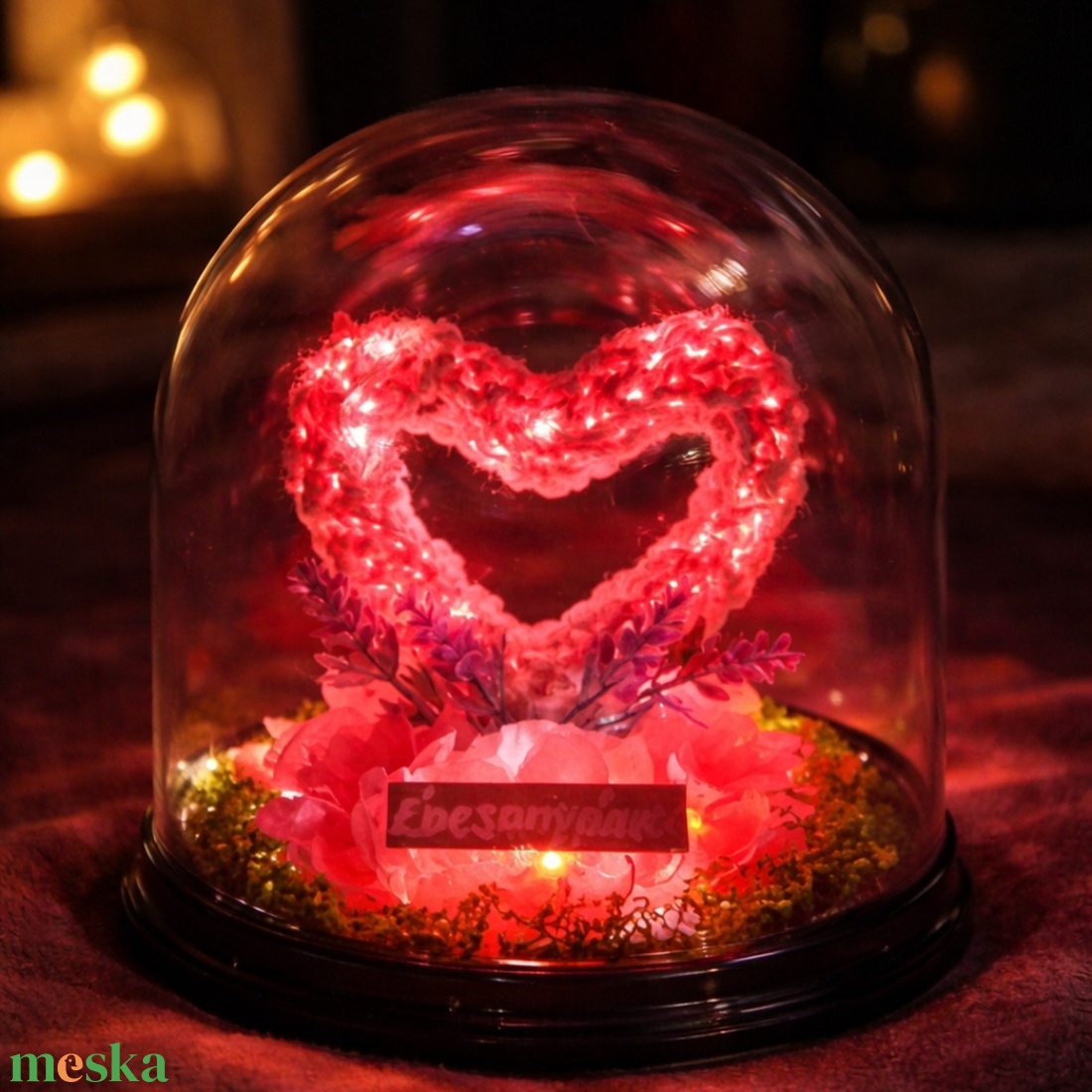 Anyaknapi örök szív  - otthon & életmód - bútor - asztal - Meska.hu