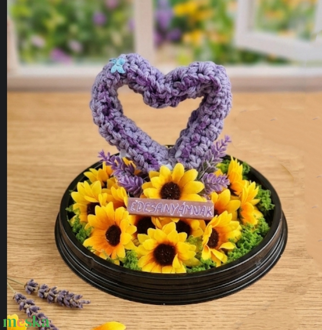 Anyaknapi örök szív  - otthon & életmód - bútor - asztal - Meska.hu