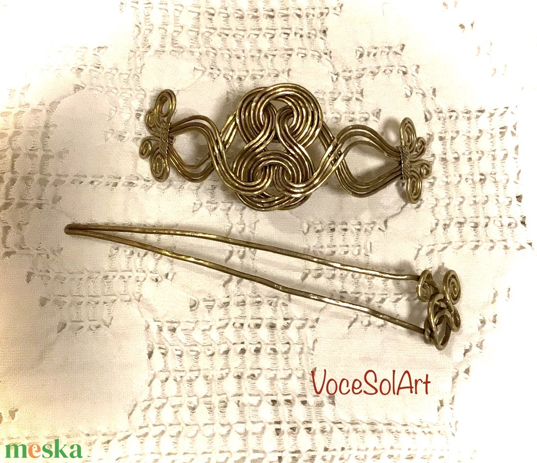 Szívtulipán virágzás  Hajcsat - ruha & divat - hajdísz & hajcsat - hajcsat & hajtű - Meska.hu