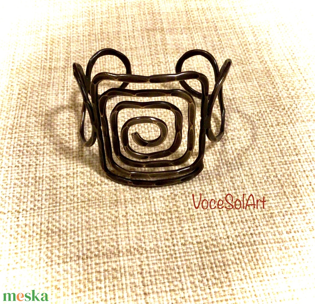 Meander  Karkötő - ékszer - karkötő - széles karkötő - Meska.hu