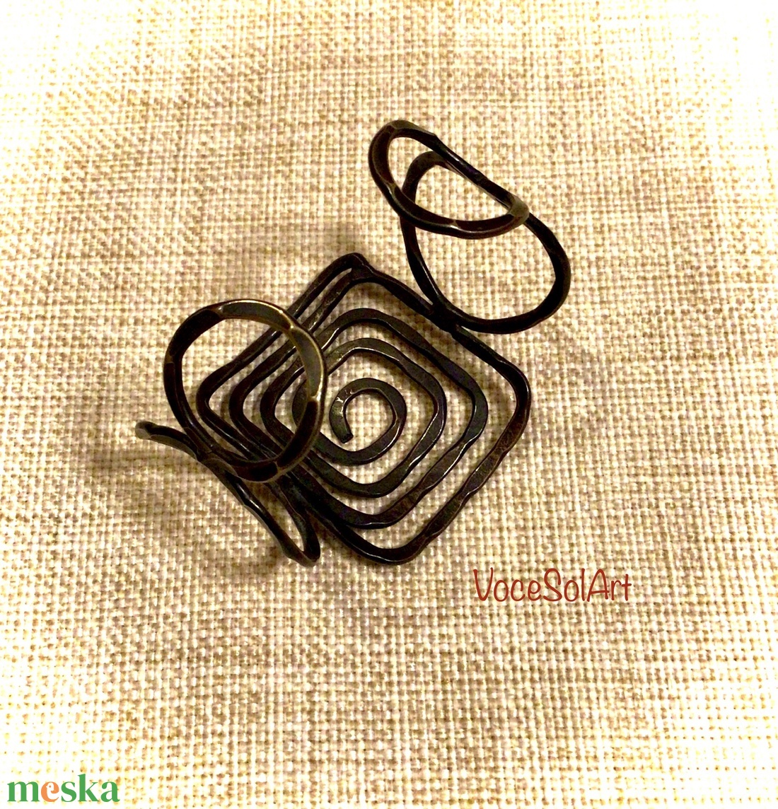 Meander  Karkötő - ékszer - karkötő - széles karkötő - Meska.hu