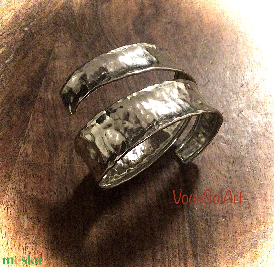 Retro  fények Karkötő - ékszer - karkötő - széles karkötő - Meska.hu