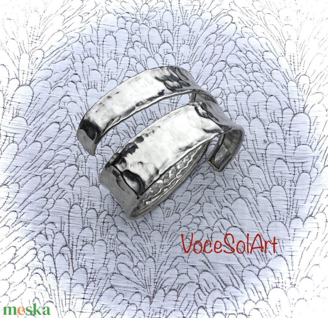 Retro  fények Karkötő - ékszer - karkötő - széles karkötő - Meska.hu