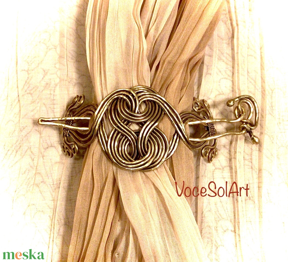 Szívtulipán virágzás 2. Hajcsat - ruha & divat - hajdísz & hajcsat - hajcsat & hajtű - Meska.hu