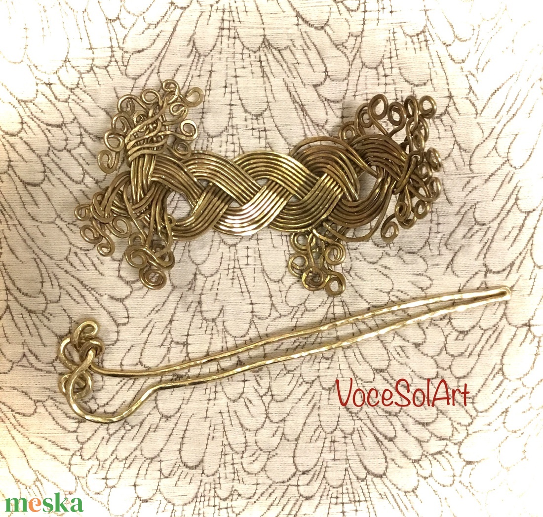 Szerelemvirágzás Hajcsat - ruha & divat - hajdísz & hajcsat - hajcsat & hajtű - Meska.hu