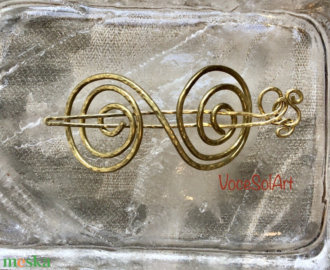 Trákia fénye Hajcsat - ruha & divat - hajdísz & hajcsat - hajcsat & hajtű - Meska.hu