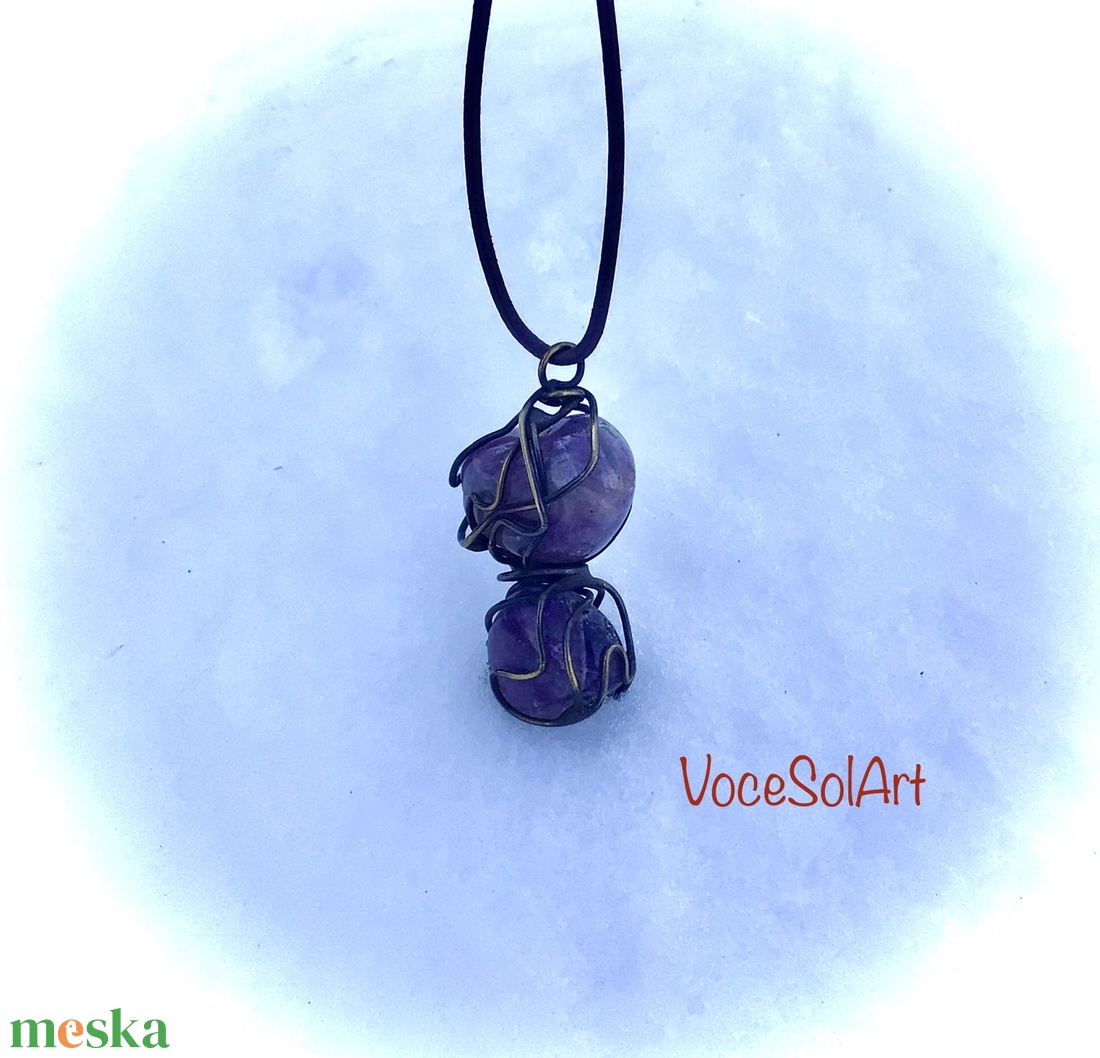 Megállított pillanatok 2.  Nyaklánc - ékszer - nyaklánc - bogyós nyaklánc - Meska.hu