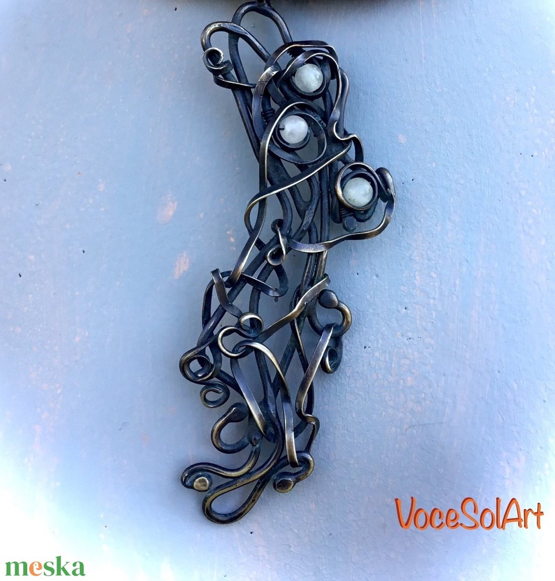 Csillagok útján Nyaklánc - ékszer - nyaklánc - statement nyaklánc - Meska.hu