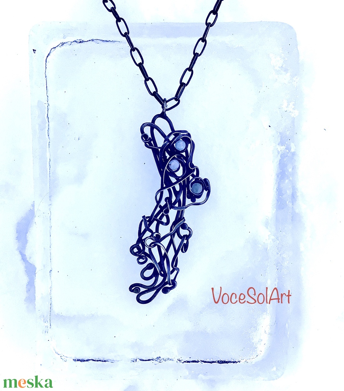 Csillagok útján Nyaklánc - ékszer - nyaklánc - statement nyaklánc - Meska.hu