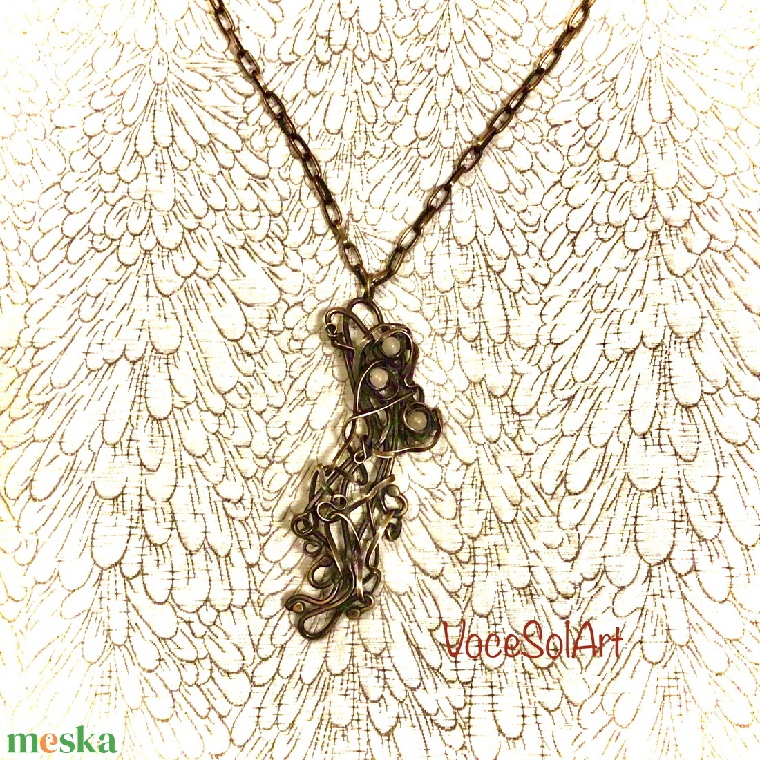 Csillagok útján Nyaklánc - ékszer - nyaklánc - statement nyaklánc - Meska.hu