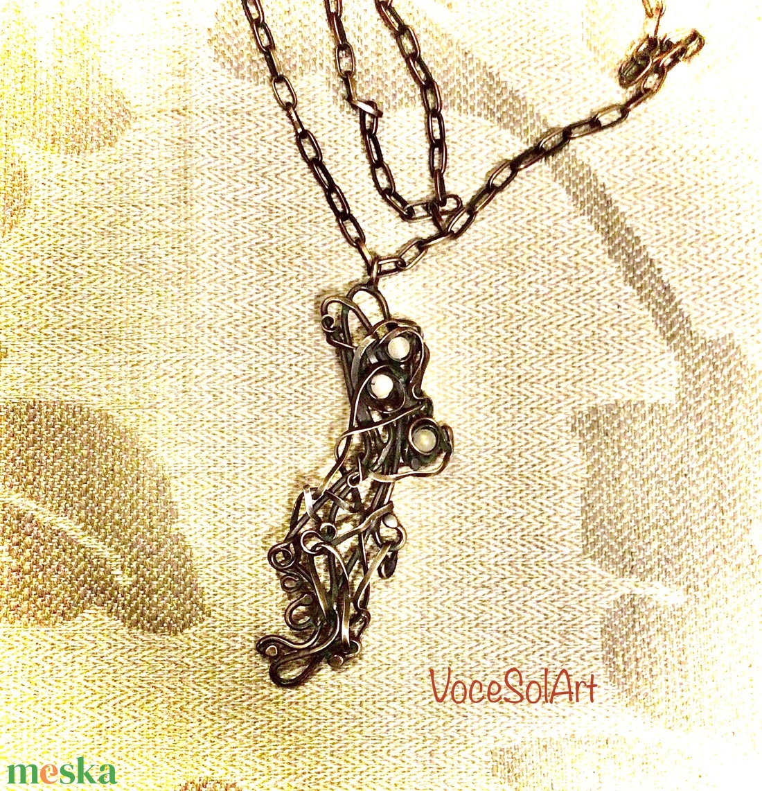 Csillagok útján Nyaklánc - ékszer - nyaklánc - statement nyaklánc - Meska.hu