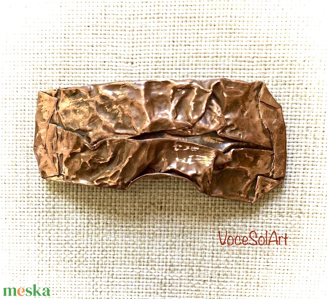 Hullámok - Vörösréz  Hajcsat - ruha & divat - hajdísz & hajcsat - hajcsat & hajtű - Meska.hu