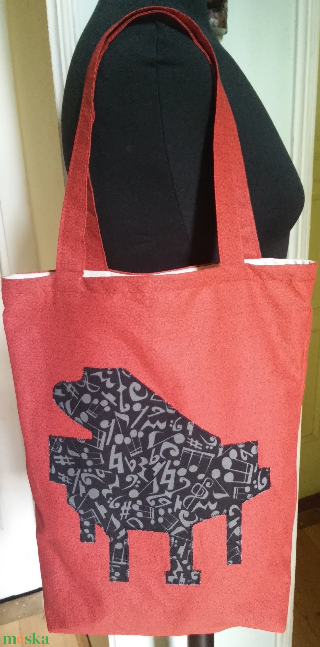 Bevásárló, vagy kottatartó táska - táska & tok - bevásárlás & shopper táska - shopper, textiltáska, szatyor - Meska.hu Bevásárló, vagy kottatartó táska - táska & tok - bevásárlás & shopper táska - shopper, textiltáska, szatyor - Meska.hu