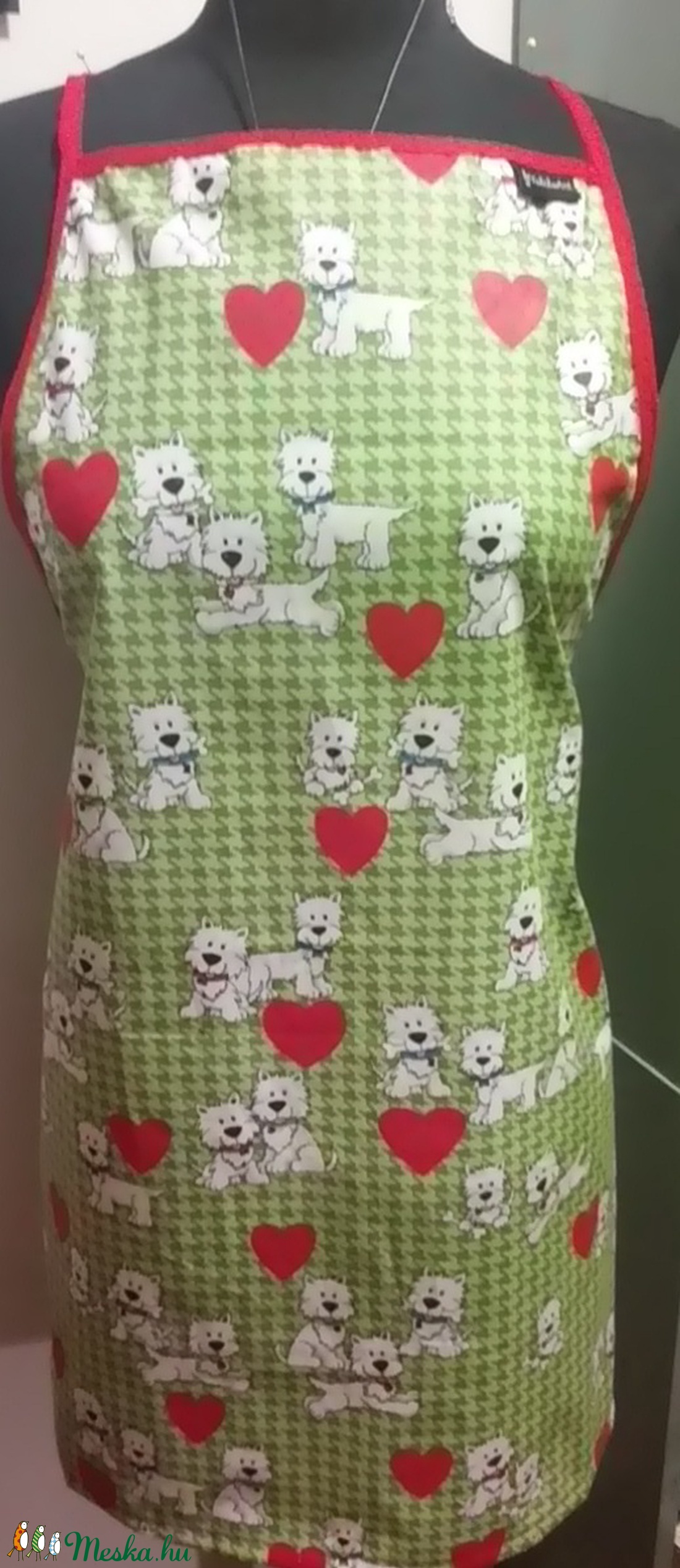 Westies konyhai kötény - - Meska.hu Westies konyhai kötény - - Meska.hu