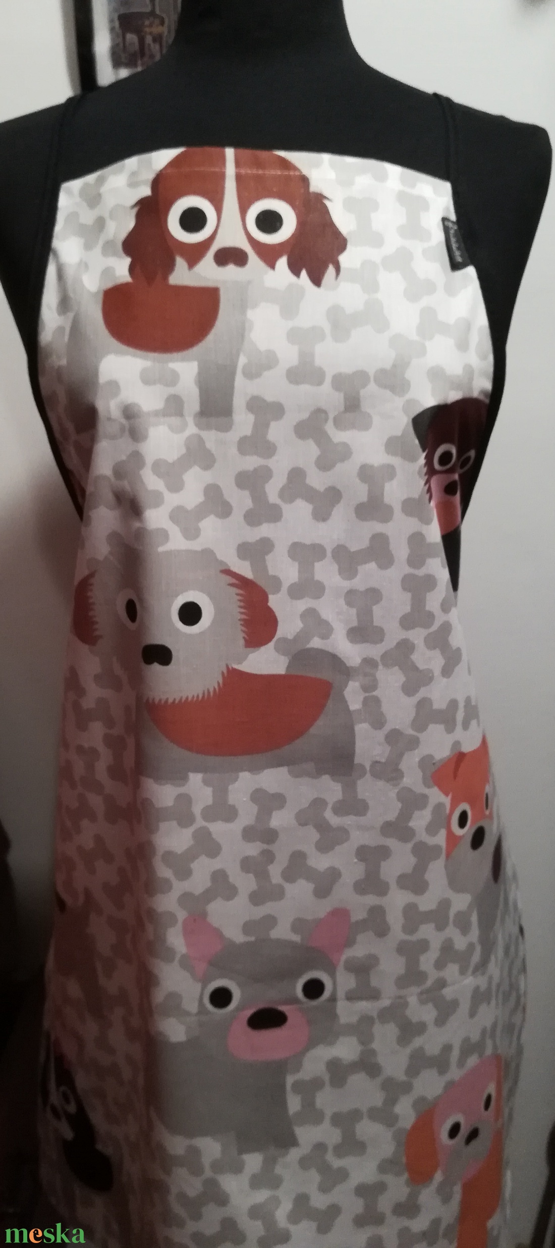 Kutyakölykök .... konyhai kötény - otthon & életmód - konyhafelszerelés, tálalás - konyhai textil - kötény - Meska.hu