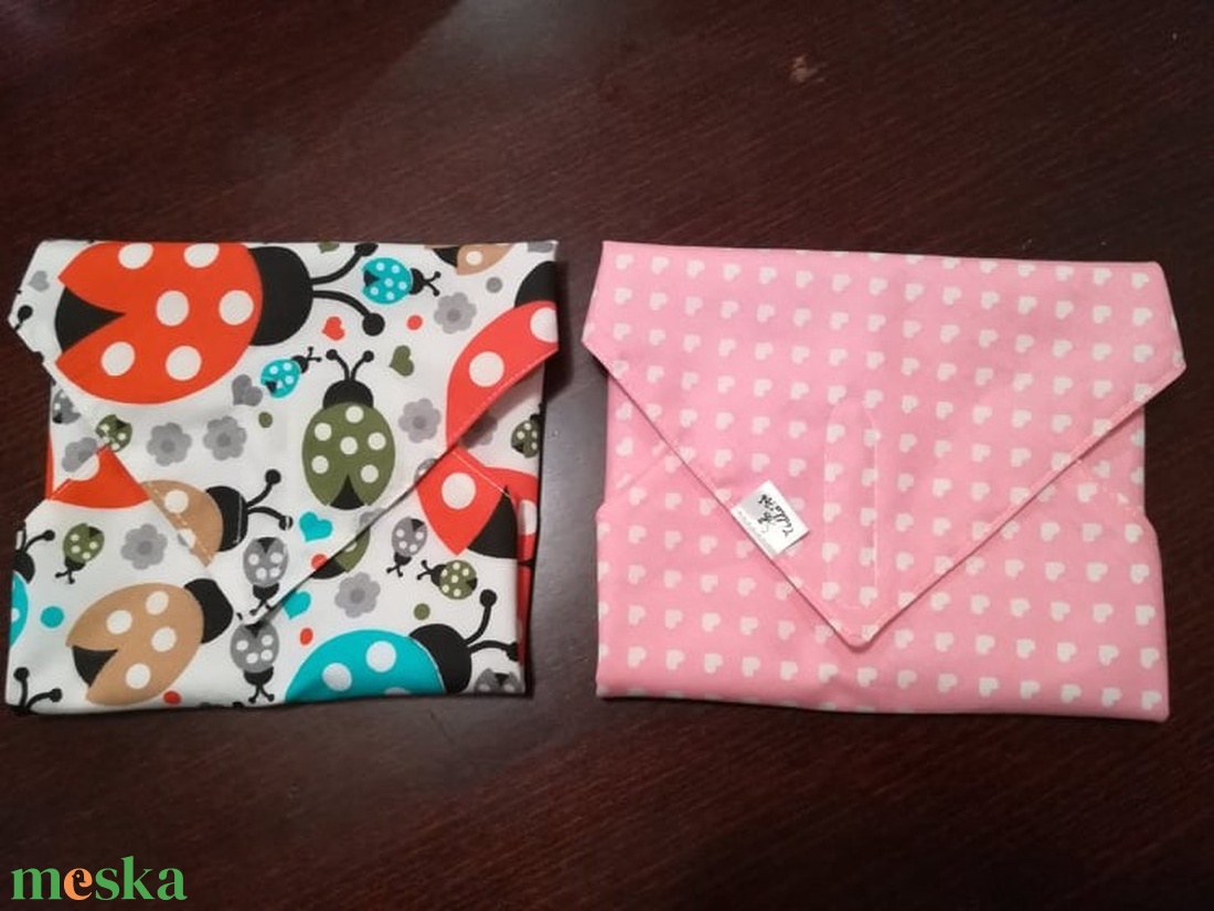 Ujraszalvéta, katicák - táska & tok - uzsonna- & ebéd tartó - szendvics csomagoló - Meska.hu
