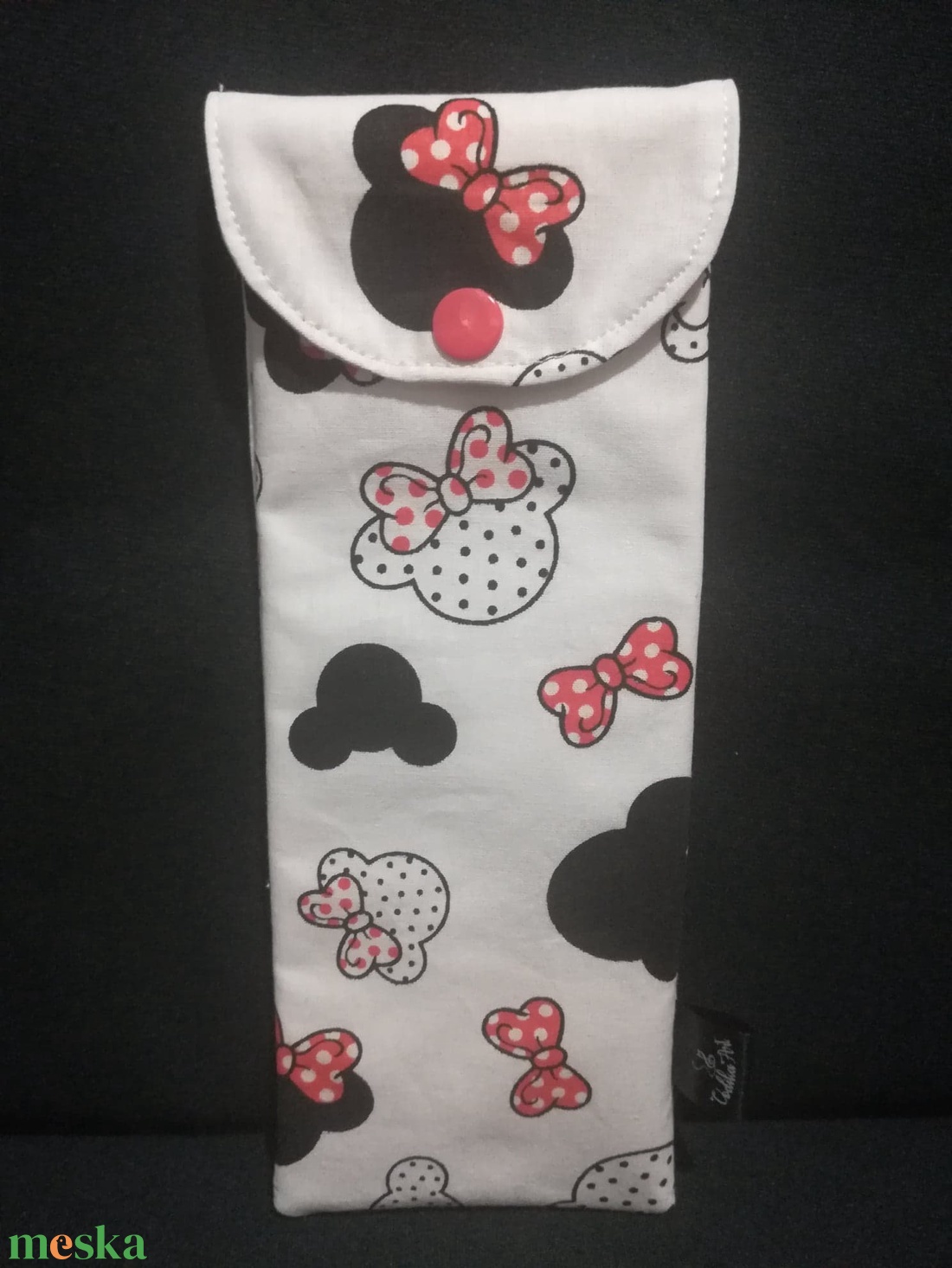 Evőeszköz tartó , Minnie, PUL béléssel - táska & tok - uzsonna- & ebéd tartó - evőeszköz tartó - Meska.hu Evőeszköz tartó , Minnie, PUL béléssel - táska & tok - uzsonna- & ebéd tartó - evőeszköz tartó - Meska.hu
