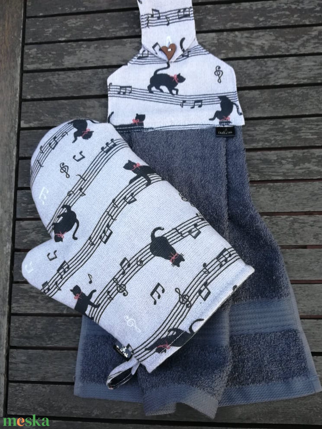 Kottázott macsekok........konyhai szett - otthon & életmód - konyhafelszerelés, tálalás - konyhai textil - konyharuha & törlőkendő - Meska.hu