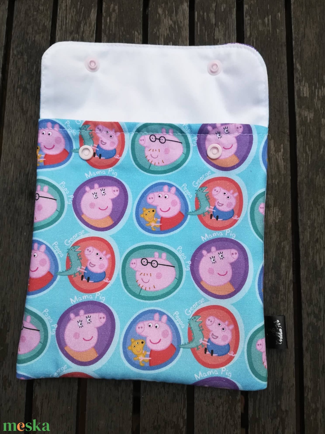 NoWaste, snackbag, Peppa malac, uzsis garnitura - táska & tok - uzsonna- & ebéd tartó - szendvics csomagoló - Meska.hu NoWaste, snackbag, Peppa malac, uzsis garnitura - táska & tok - uzsonna- & ebéd tartó - szendvics csomagoló - Meska.hu