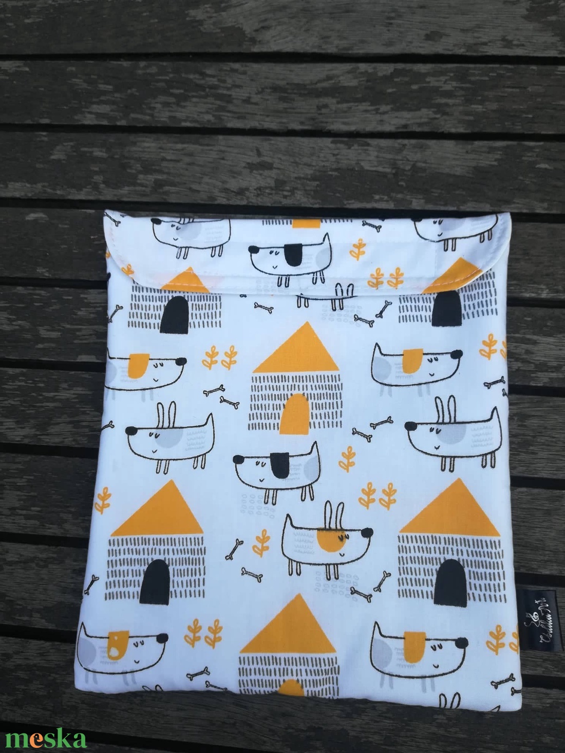 NoWaste, snackbag, sárga kutyák - táska & tok - uzsonna- & ebéd tartó - szendvics csomagoló - Meska.hu NoWaste, snackbag, sárga kutyák - táska & tok - uzsonna- & ebéd tartó - szendvics csomagoló - Meska.hu