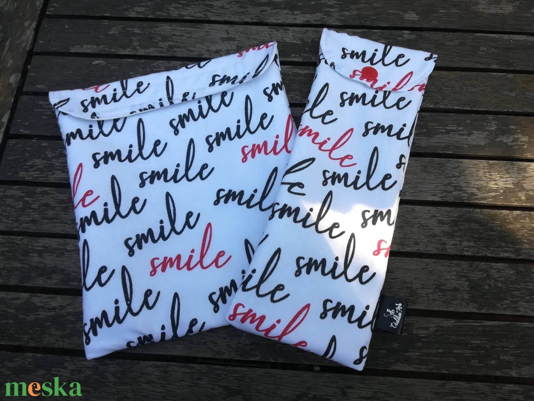 Nowaste, uzsis tasak, snackbag, smile - táska & tok - uzsonna- & ebéd tartó - szendvics csomagoló - Meska.hu Nowaste, uzsis tasak, snackbag, smile - táska & tok - uzsonna- & ebéd tartó - szendvics csomagoló - Meska.hu