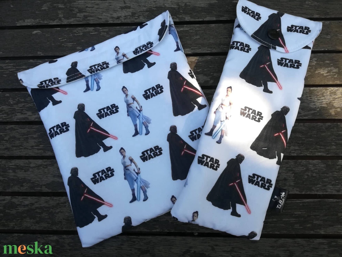 Nowaste, uzsis tasak, snackbag, starwars - táska & tok - uzsonna- & ebéd tartó - szendvics csomagoló - Meska.hu