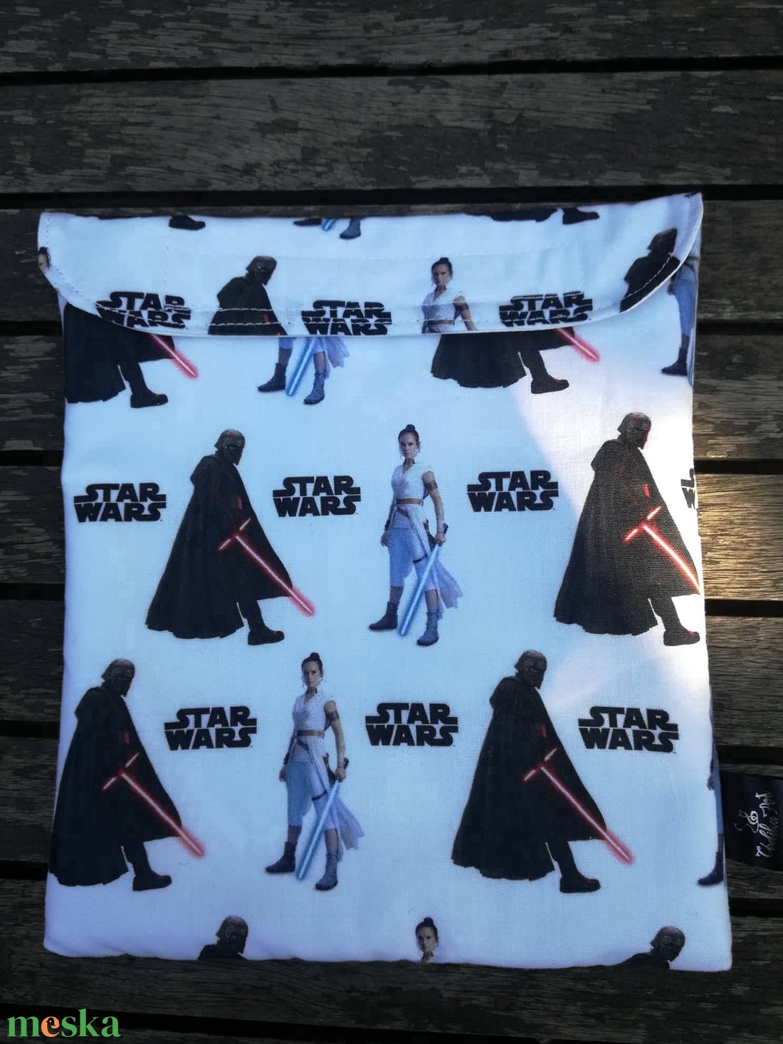 Nowaste, uzsis tasak, snackbag, starwars - táska & tok - uzsonna- & ebéd tartó - szendvics csomagoló - Meska.hu