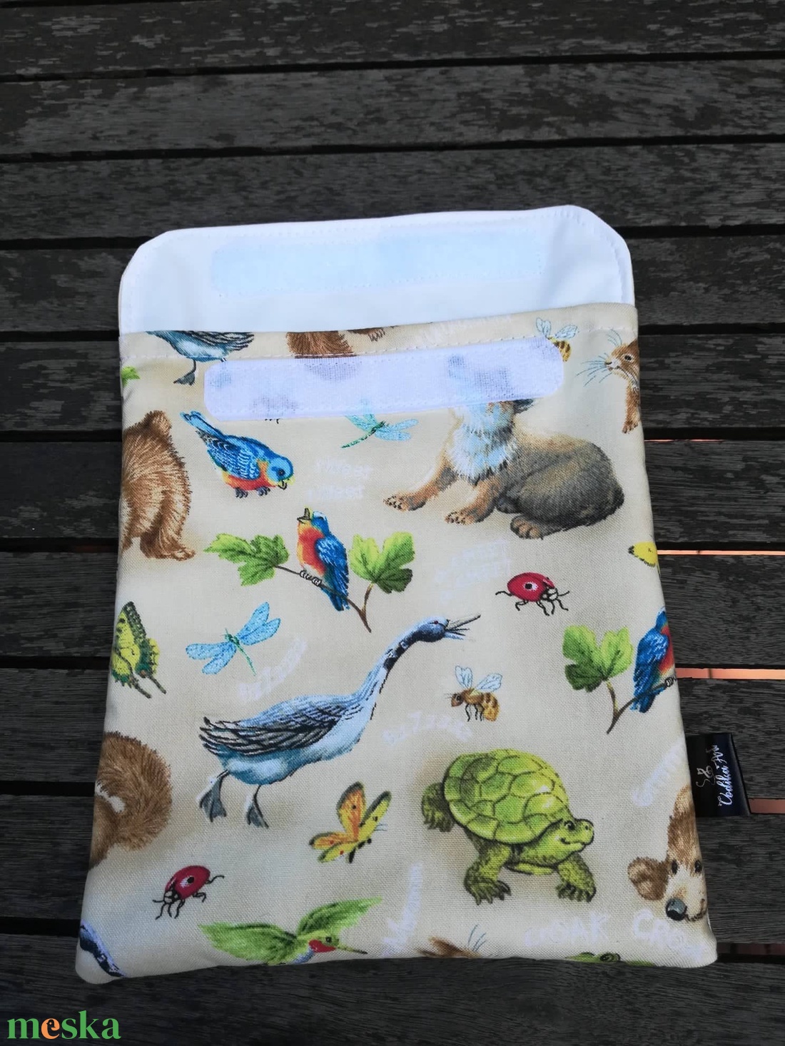 NoWaste, snackbag, uzsis garnitura, erdő állatai - táska & tok - uzsonna- & ebéd tartó - szendvics csomagoló - Meska.hu NoWaste, snackbag, uzsis garnitura, erdő állatai - táska & tok - uzsonna- & ebéd tartó - szendvics csomagoló - Meska.hu