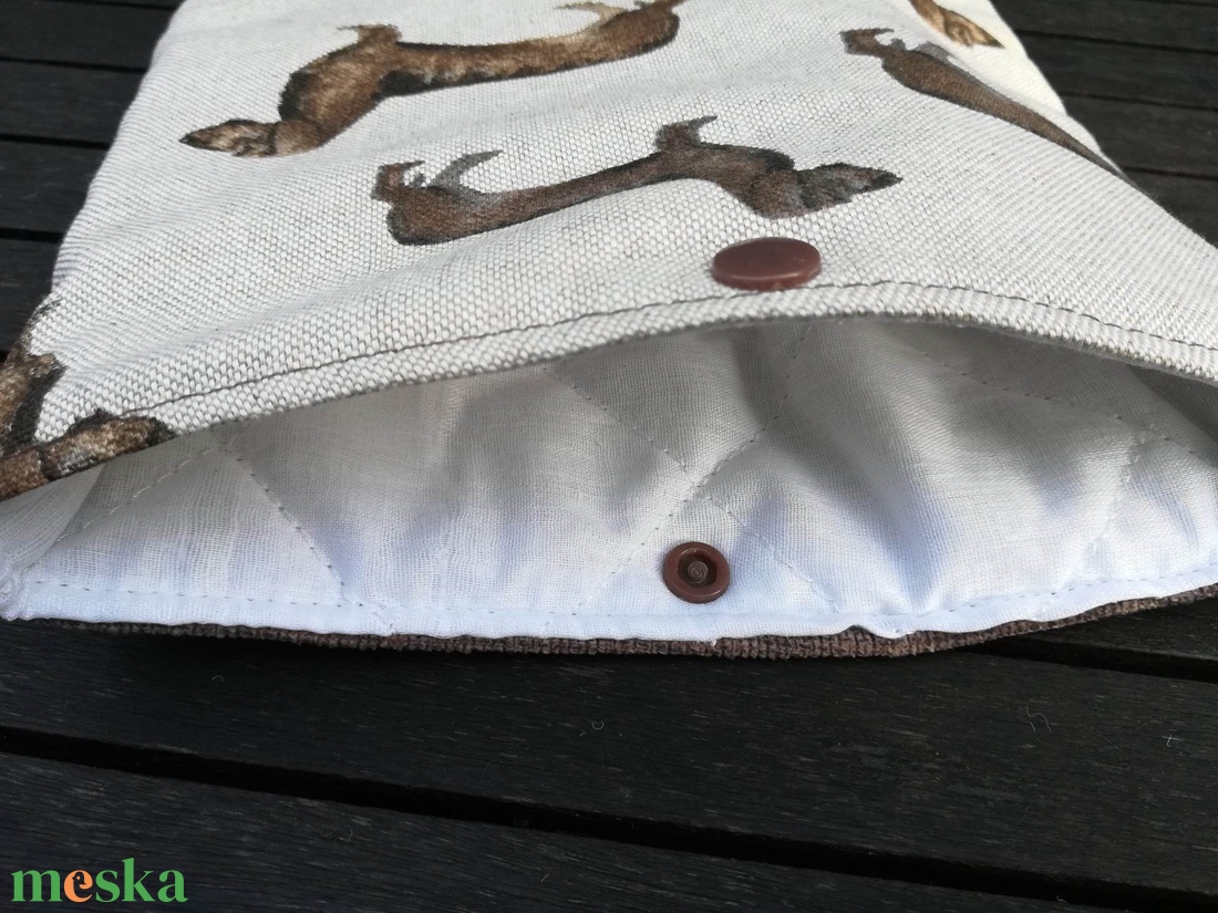 Könyvtok , drótszőrű tacskó - könyv & zene - könyvtok - Meska.hu