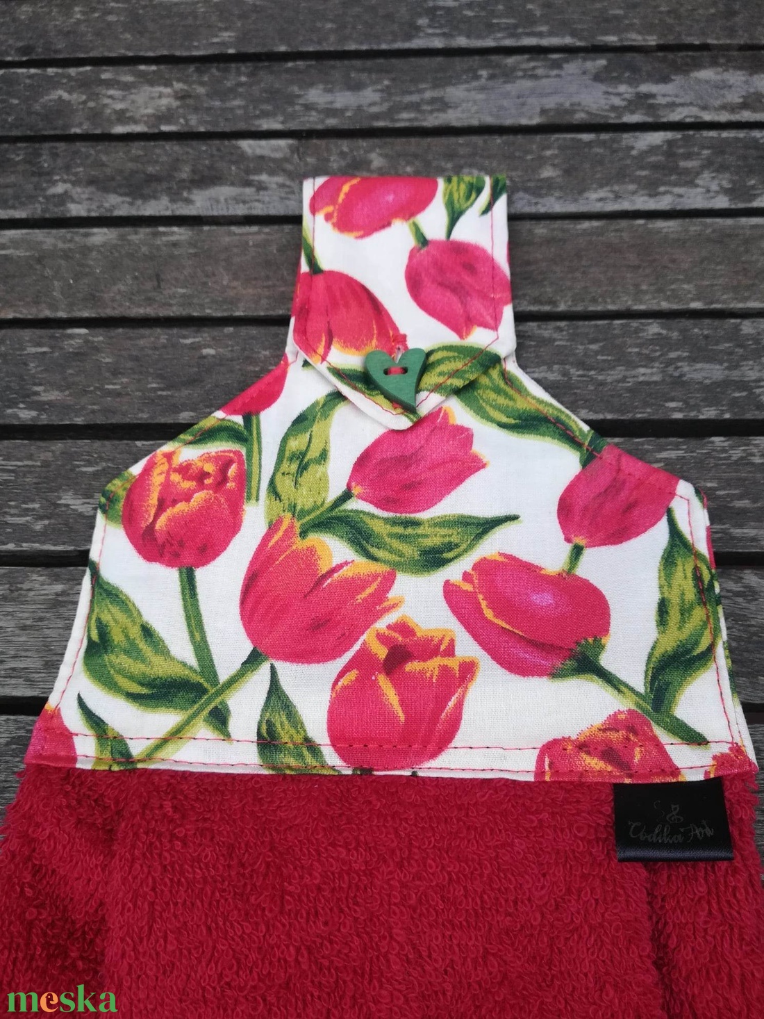 Konyhai kéztörlő, piros tulipán - otthon & életmód - konyhafelszerelés, tálalás - konyhai textil - konyharuha & törlőkendő - Meska.hu Konyhai kéztörlő, piros tulipán - otthon & életmód - konyhafelszerelés, tálalás - konyhai textil - konyharuha & törlőkendő - Meska.hu