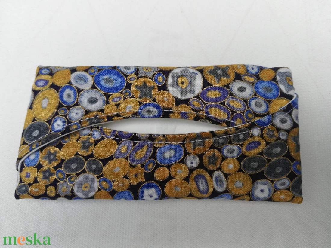 Papírzsepi tartó, Gustav Klimt festménye alapján - táska & tok - pénztárca & más tok - zsebkendőtartó tok - Meska.hu