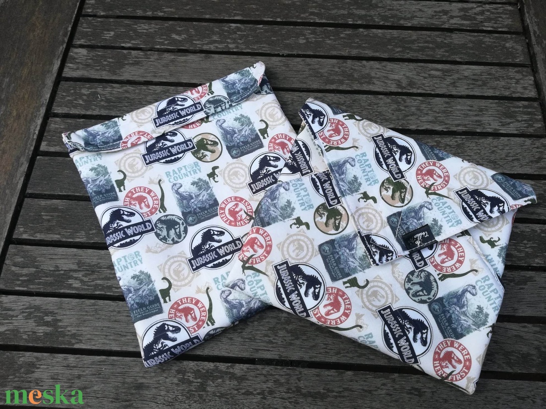 NoWaste, snackbag, Jurassic World, uzsis garnitura - táska & tok - uzsonna- & ebéd tartó - szendvics csomagoló - Meska.hu NoWaste, snackbag, Jurassic World, uzsis garnitura - táska & tok - uzsonna- & ebéd tartó - szendvics csomagoló - Meska.hu