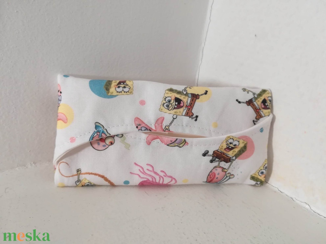 Papírzsepi tartó, Spongya Bob és Kocka Nadrág.... - táska & tok - pénztárca & más tok - zsebkendőtartó tok - Meska.hu Papírzsepi tartó, Spongya Bob és Kocka Nadrág.... - táska & tok - pénztárca & más tok - zsebkendőtartó tok - Meska.hu